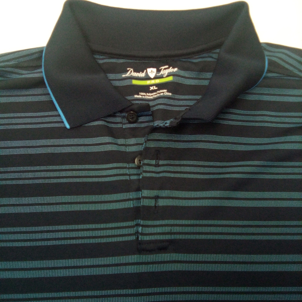 David Taylor men's polo, XL